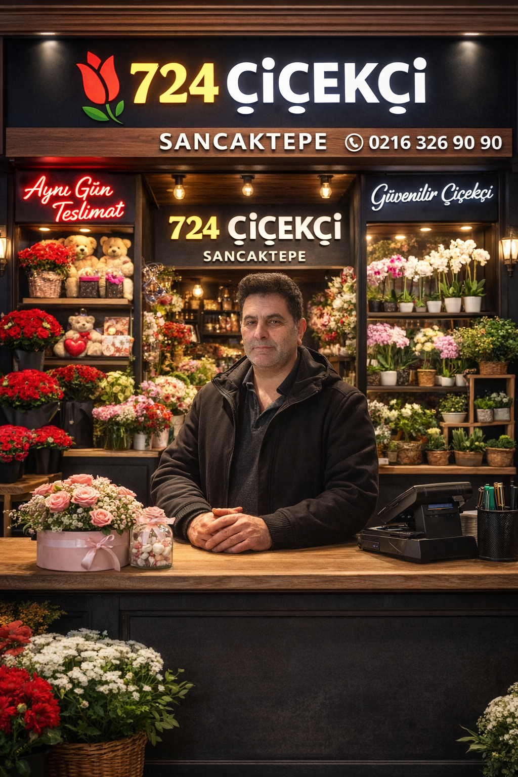 sancaktepe çiçekçi  online çiçek siparişi