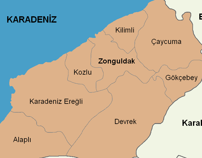 Zonguldak_location_districts